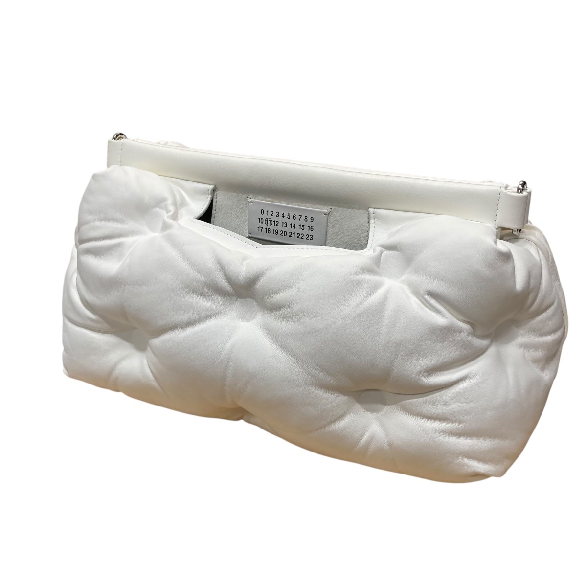 【中古】\u003cBR\u003eMaison Margiela\u003cBR\u003eグラムスラムミディアムショルダーバッグ 白いこと 大きさ：-\u003cBR\u003e【通貨価値思いなおす】