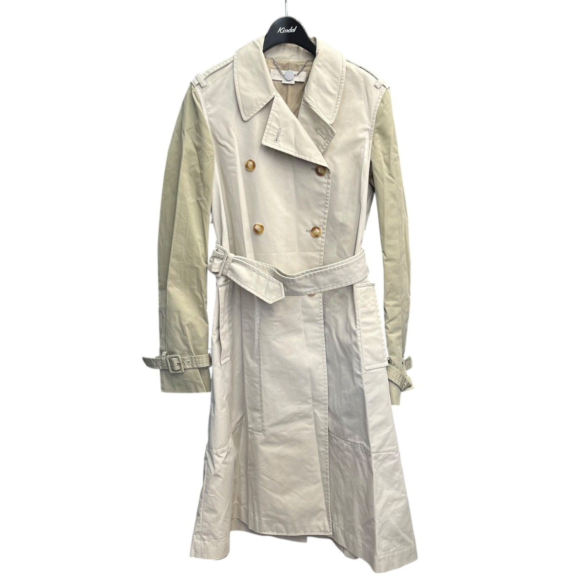 【中古】 STELLA McCARTNEY トレンチコート 406642 ベージュ サイズ：40 【価格見直し】