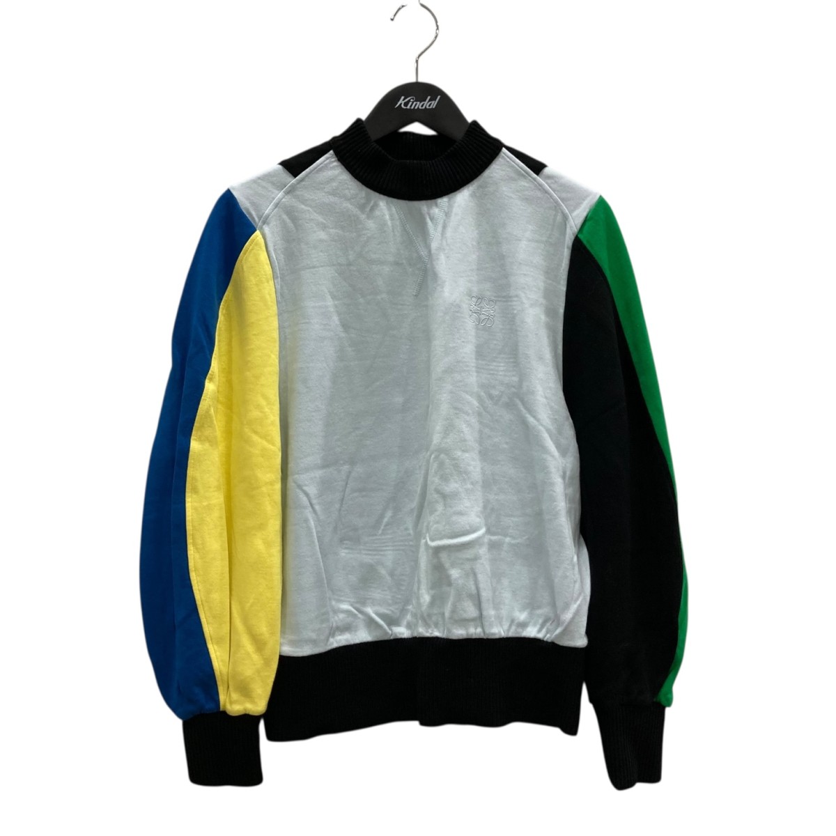 【中古】\u003cBR\u003eLOEWE\u003cBR\u003eアナ瓦 刺しゅう流汗 1723258 天の原青み 大きさ：S\u003cBR\u003e【必要経費思いかえす】