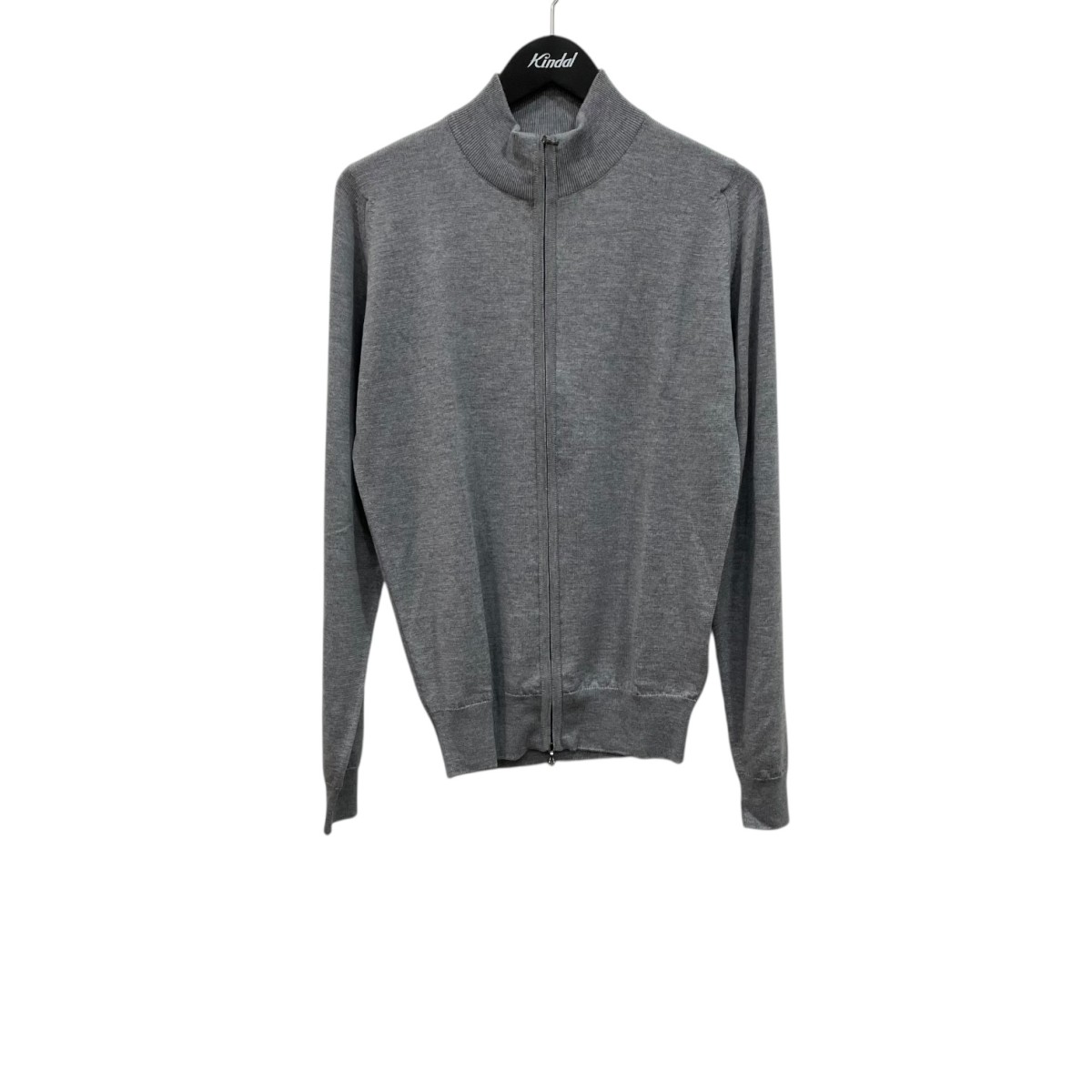 【中古】 JOHN SMEDLEY CLAYGATE FULL ZIP JACKET グレー サイズ:S 【価格見直し】