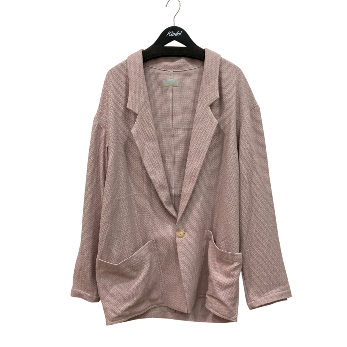 【中古】 HOMELESS TAILOR テーラードジャケット HTK-23-SS-002 ピンク サイズ：F 【価格見直し】 16,315円