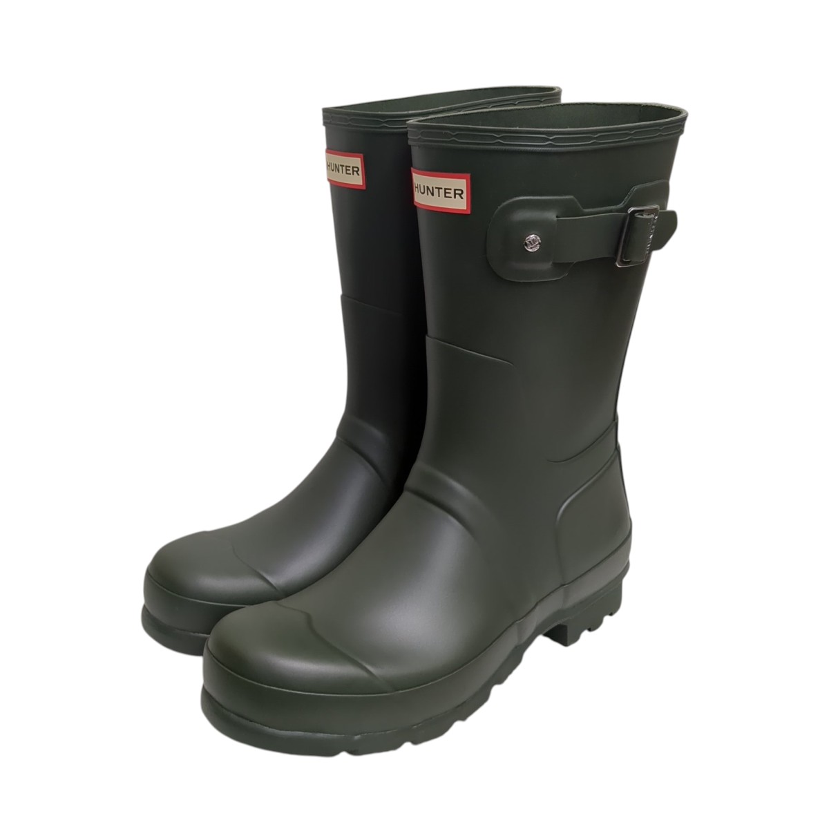 【中古】 HUNTER　 レインブーツ MFS9000RMA グリーン サイズ：US 9 【050126】（ハンター）