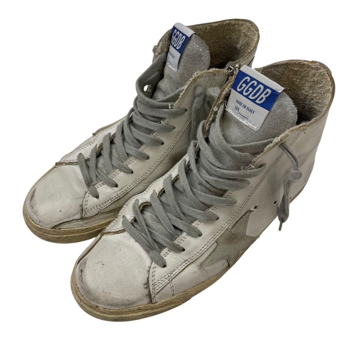 【中古】 GOLDEN GOOSE　 ハイカットスニーカー ホワイト サイズ：36 【040126】（ゴールデングース）
