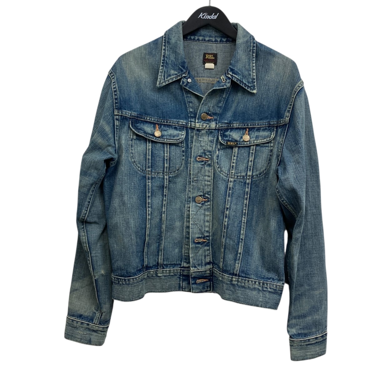 ニック　ダブルアールエル　RRL インディゴレイルマンズジャケット ニック ダブルアールエル RRL インディゴレイルマンズジャケット RRL
