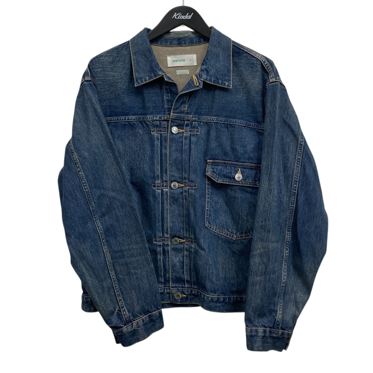 ジャケット・アウター A.PRESSE 1st Type Denim Jacket AP-1001 A.PRESSE - アプレッセ 1st Type Denim Jacket(AP-1001)ONE WASH | MARK