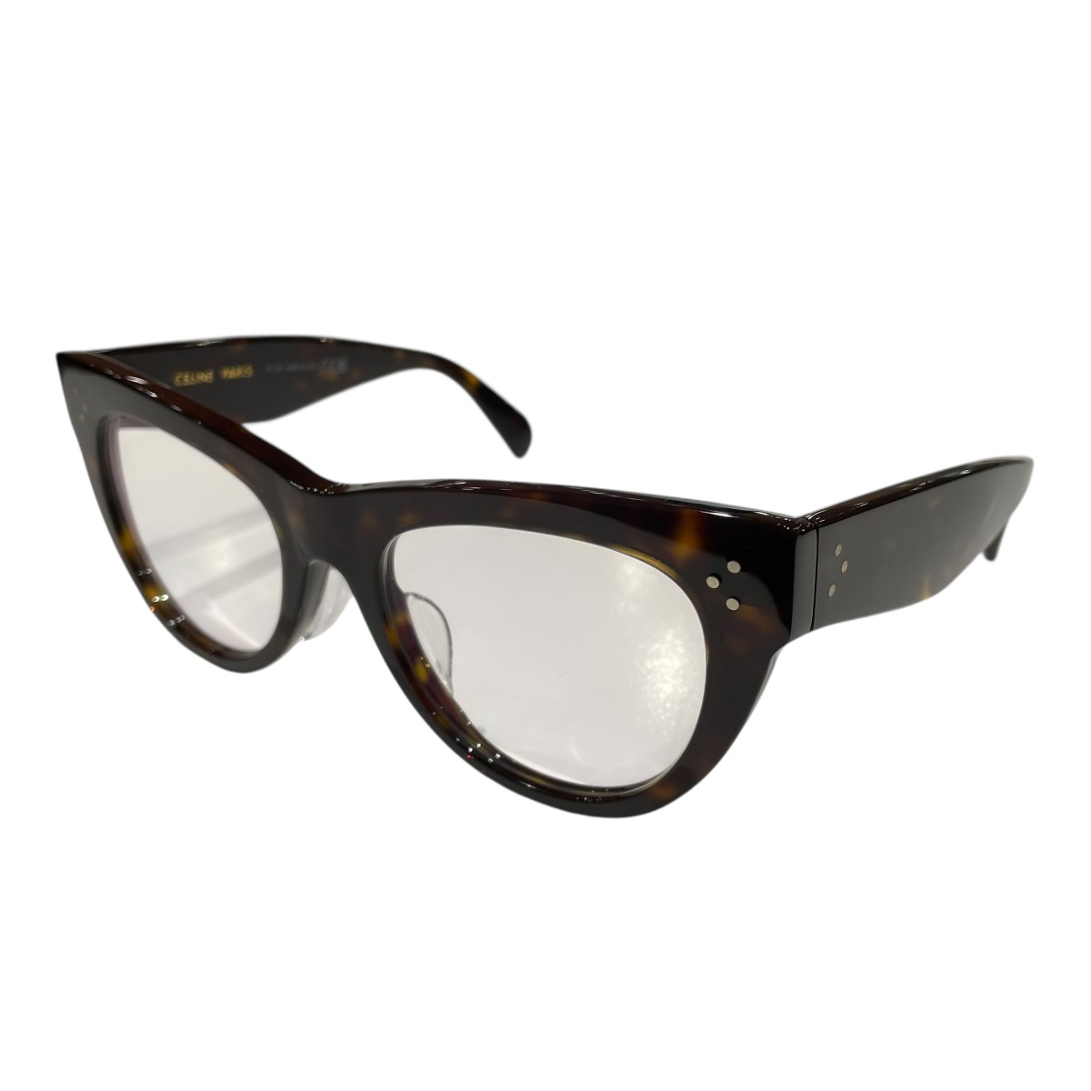 【中古】 CELINE　 眼鏡 CL5003IN ブラウン サイズ：52□19-145 【050126】（セリーヌ）