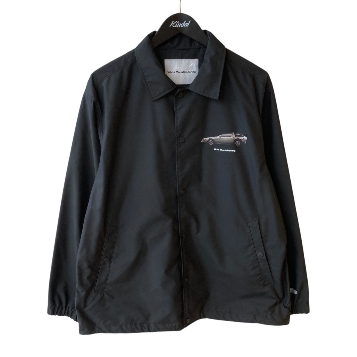【中古】 WHITE MOUNTAINEERING Back to the Future DELOREAN COACH JACKET ナイロンジャケット WM2471215 ブラック サイズ：1 【価格見直し】
