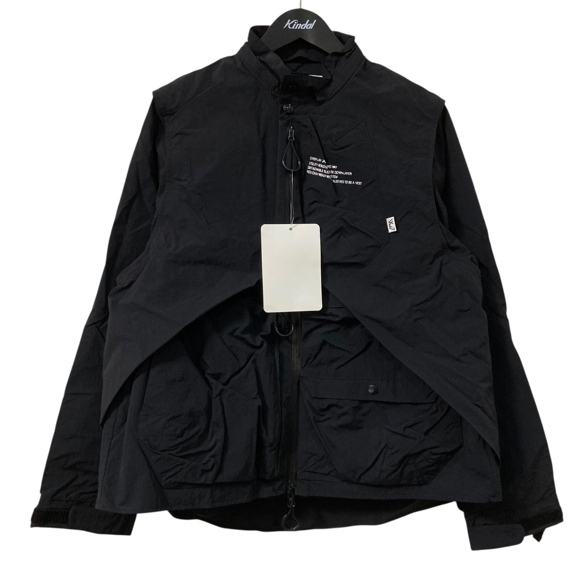 【中古】 CMF OUTDOOR GARMENT ナイロンジャケット CMF-2202-J17C ブラック サイズ：S 【価格見直し】 16,995円