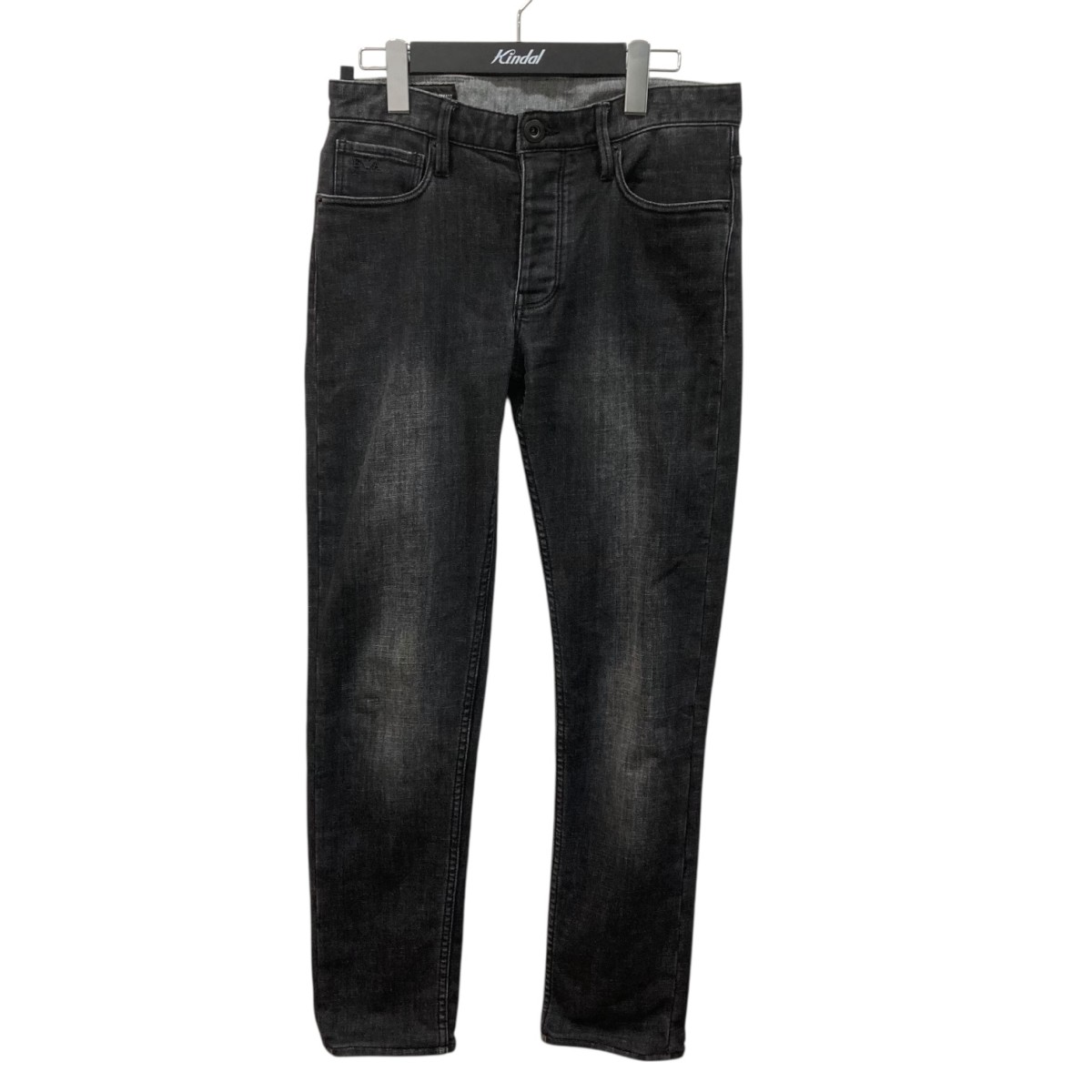 【中古】 EMPORIO ARMANI　 デニムパンツ 6L1J75 1DIMZ ブラック サイズ：W28 【070126】（エンポリオアルマーニ）