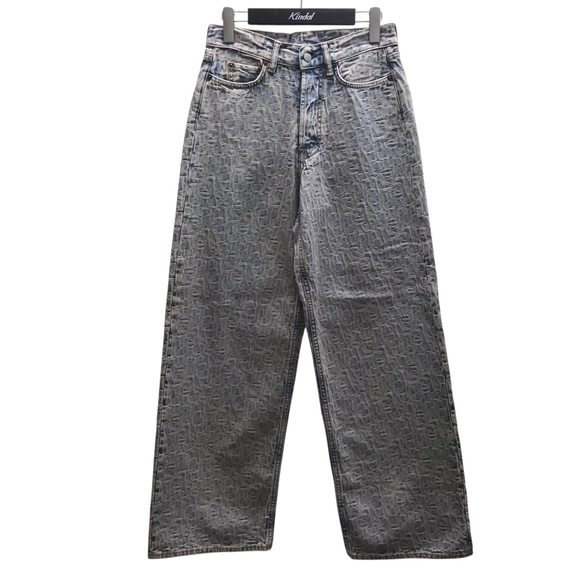 【中古】 ACNE STUDIOS　 1981f fn monogram モノグラムデニムパンツ インディゴ サイズ：32 【070126】（アクネストゥディオズ）