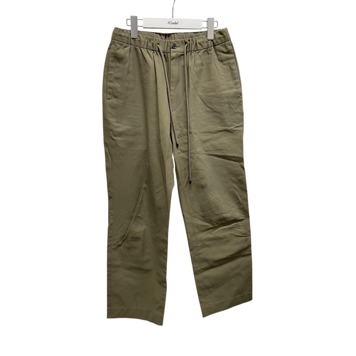 【中古】MARKAWARE オーガニックコットン40／2ギャバジン イージーパンツ A24C03PT01C ベージュ サイズ：1 【070126】（マーカウェア）