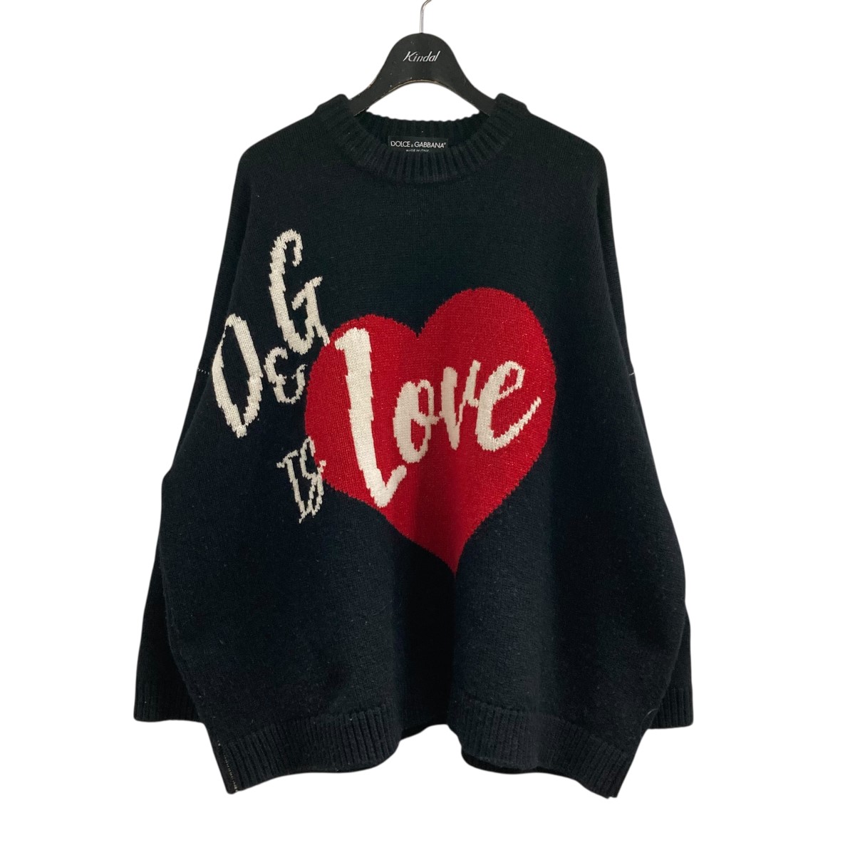 【中古】 DOLCE ＆ GABBANA　 カシミヤ ニット セーター FX397T／JAWLU ブラック サイズ：38 【040426】（ドルチェアンドガッバーナ）