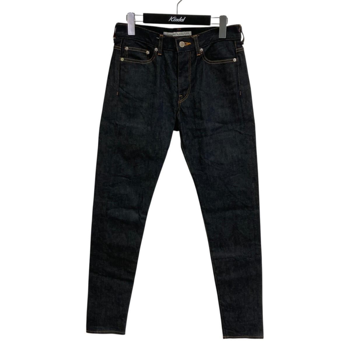 【中古】 JOHN LAWRENCE SULLIVAN　 テーパードリジット デニムパンツ JLS-02-07 インディゴ サイズ：42 【070126】（ジョンローレンスサリバン）