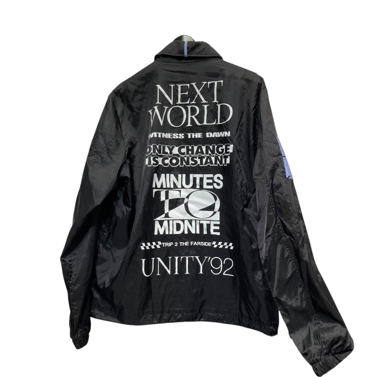 【中古】 MCQ　 バックプリントナイロンコーチジャケット 623846 ブラック サイズ：M 【150226】（マックキュー） 7,284円
