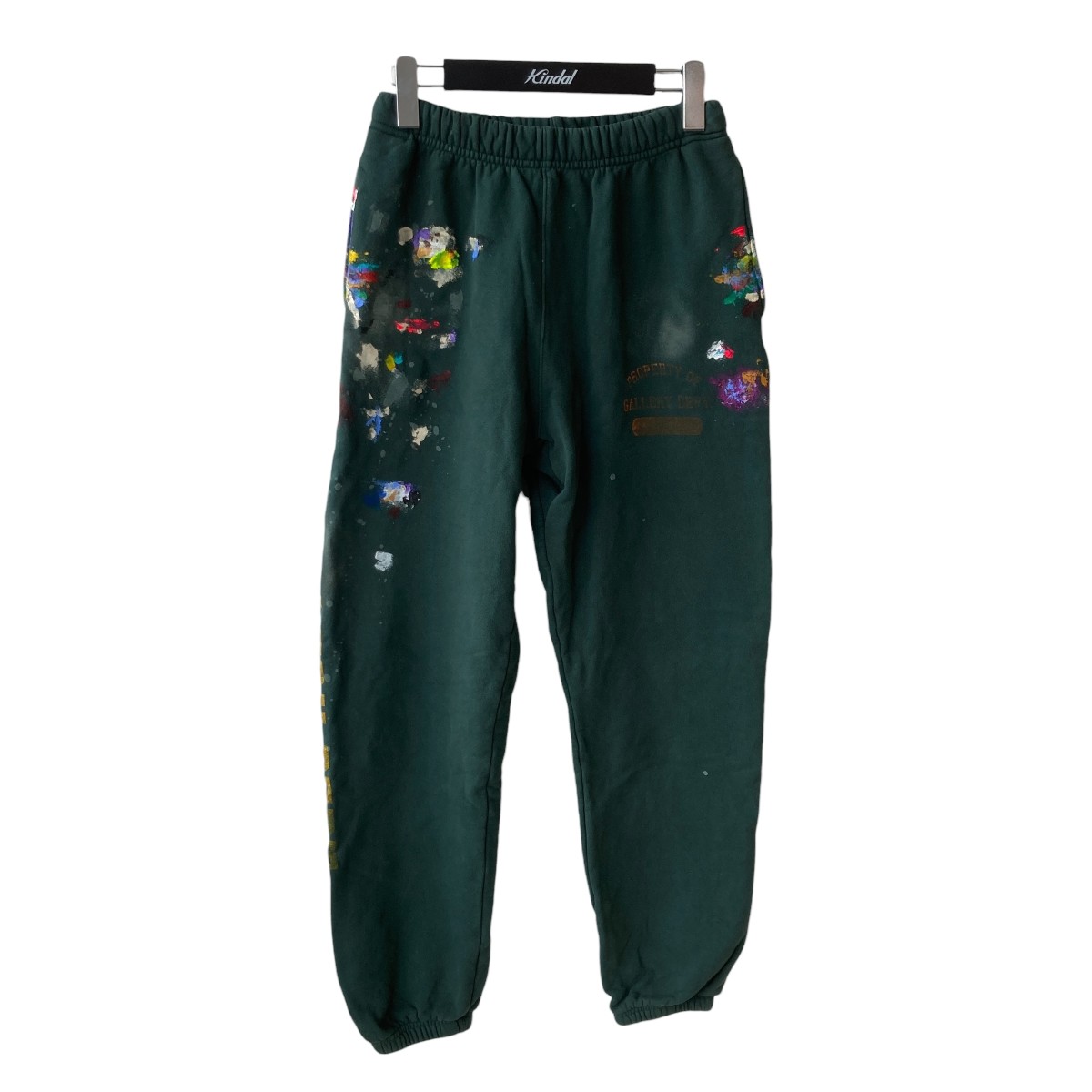 【中古】 GALLERY DEPT Painted Property Sweat Pants スウェットパンツ 22-030-597-0098-1-0 グリーン サイズ：M 【価格見直し】