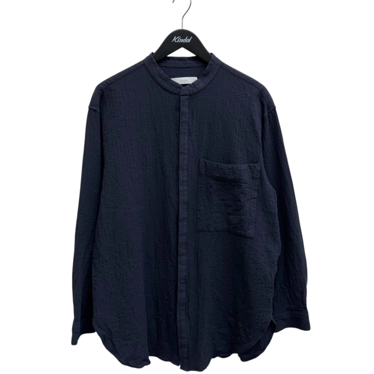 【中古】 seya．　 長袖シャツ インディゴ サイズ：XL 【080126】（セヤ）