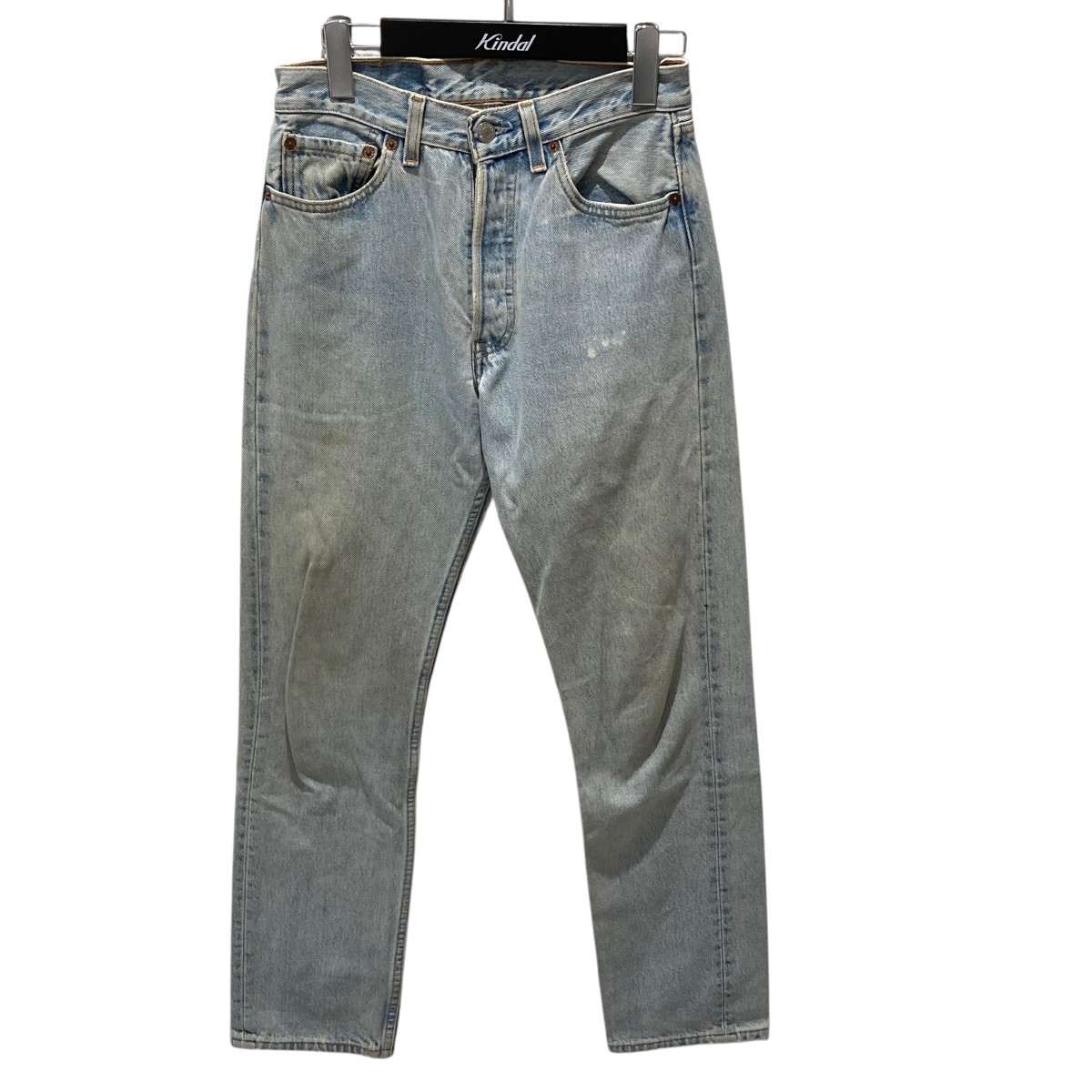 【中古】 LEVI’S 00s デニムパンツ 6501-0133 スカイブルー サイズ：W28×L32 【価格見直し】