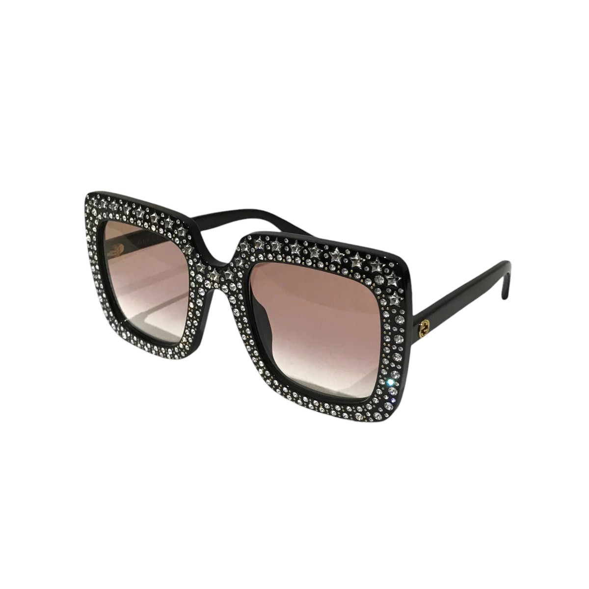 【中古】 GUCCI　 サングラス GG0148S ブラック サイズ：53□25-140 【080126】（グッチ） 32,604円