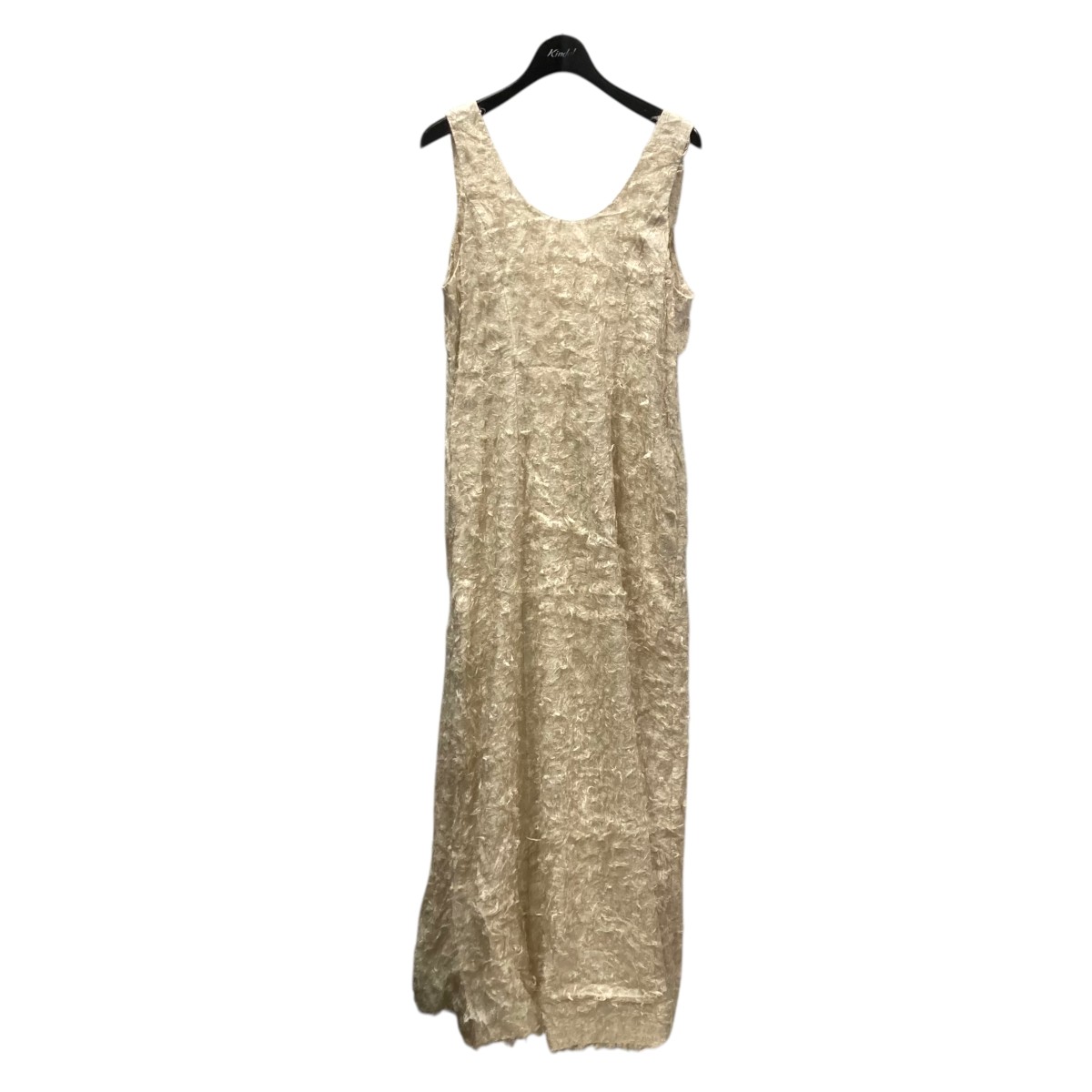 【中古】<br>CLANE<br>フェザーフレアワンピース 17112-5052 アイボリー サイズ：2<br>【価格見直し】