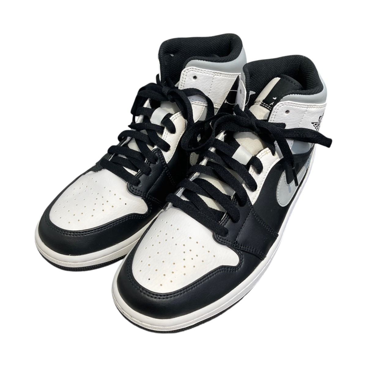 【中古】\u003cBR\u003eNIKE\u003cBR\u003eAIR JORDAN 1 MID WHITE SHADOW エアジョーダン1 ミッド スニーカー 554724-073 薄墨色 大きさ：27.5糎\u003cBR\u003e【通貨価値思いなおす】