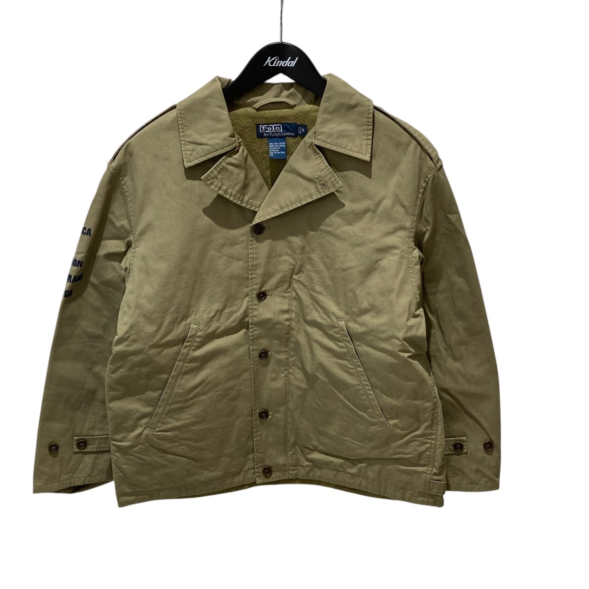 【中古】 POLO RALPH LAUREN　 90s M41 KEYWEST JACKET ジャケット カーキ サイズ：M 【090126】（ポロラルフローレン）