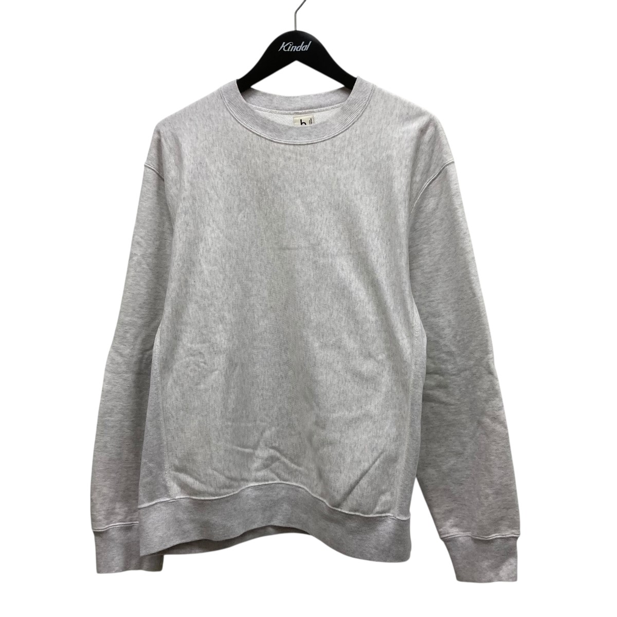 【中古】 blurhms ROOTSTOCK　 クルーネックスウェット bROOTS23F21 ライトグレー サイズ：2 【090126】（ブラームスルートストック）