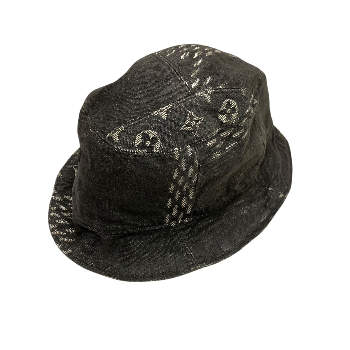 【中古】LOUIS VUITTON 20AW ジャイアントモノグラムハット MP2746 グレー サイズ：ONE SIZE 【090126】（ルイヴィトン）