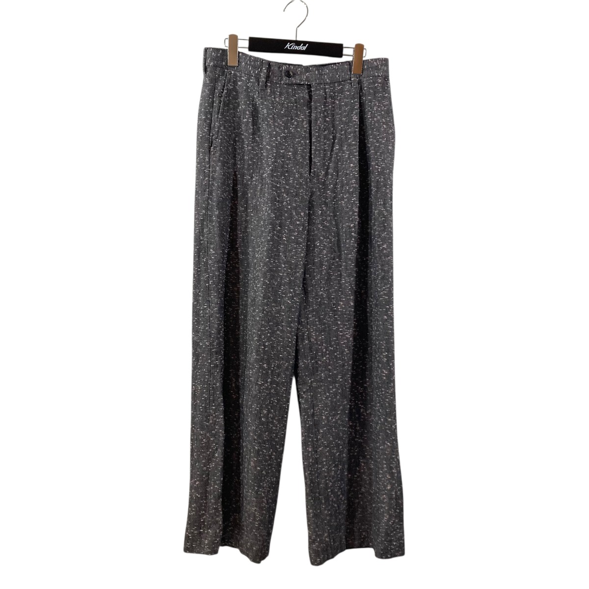 【中古】SATORU SASAKIパンツ FW24-S4S003-201 グレー サイズ：46【価格見直し】｜ブランド古着のカインドオル