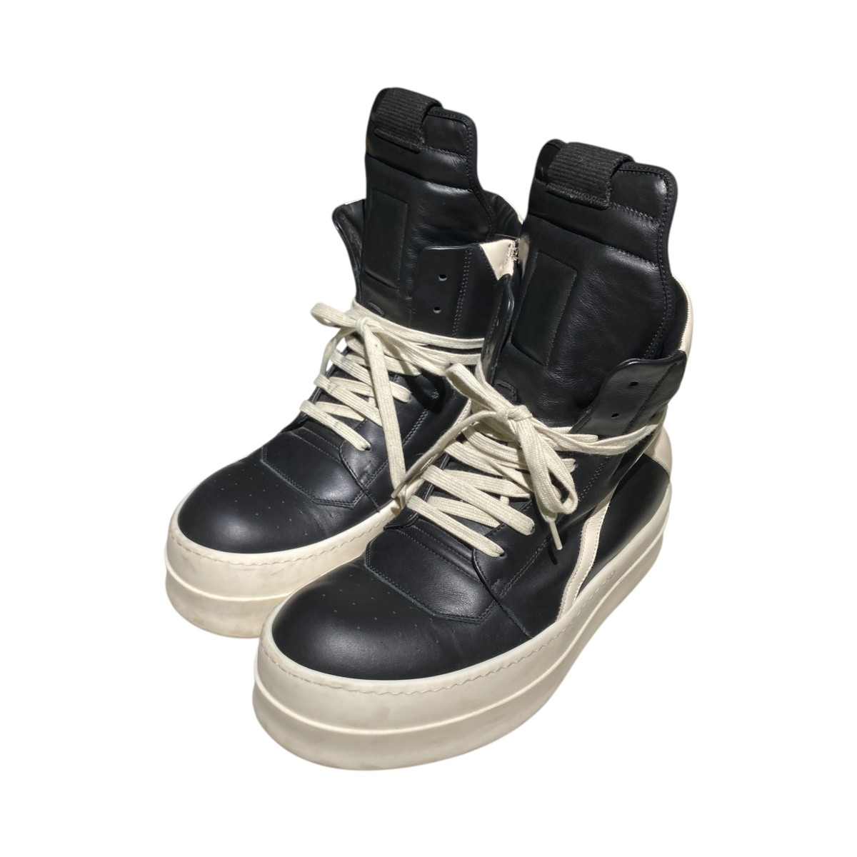 楽天市場】【中古】Rick Owens × CONVERSE DBL DRKSTAR BLACK HI CUT