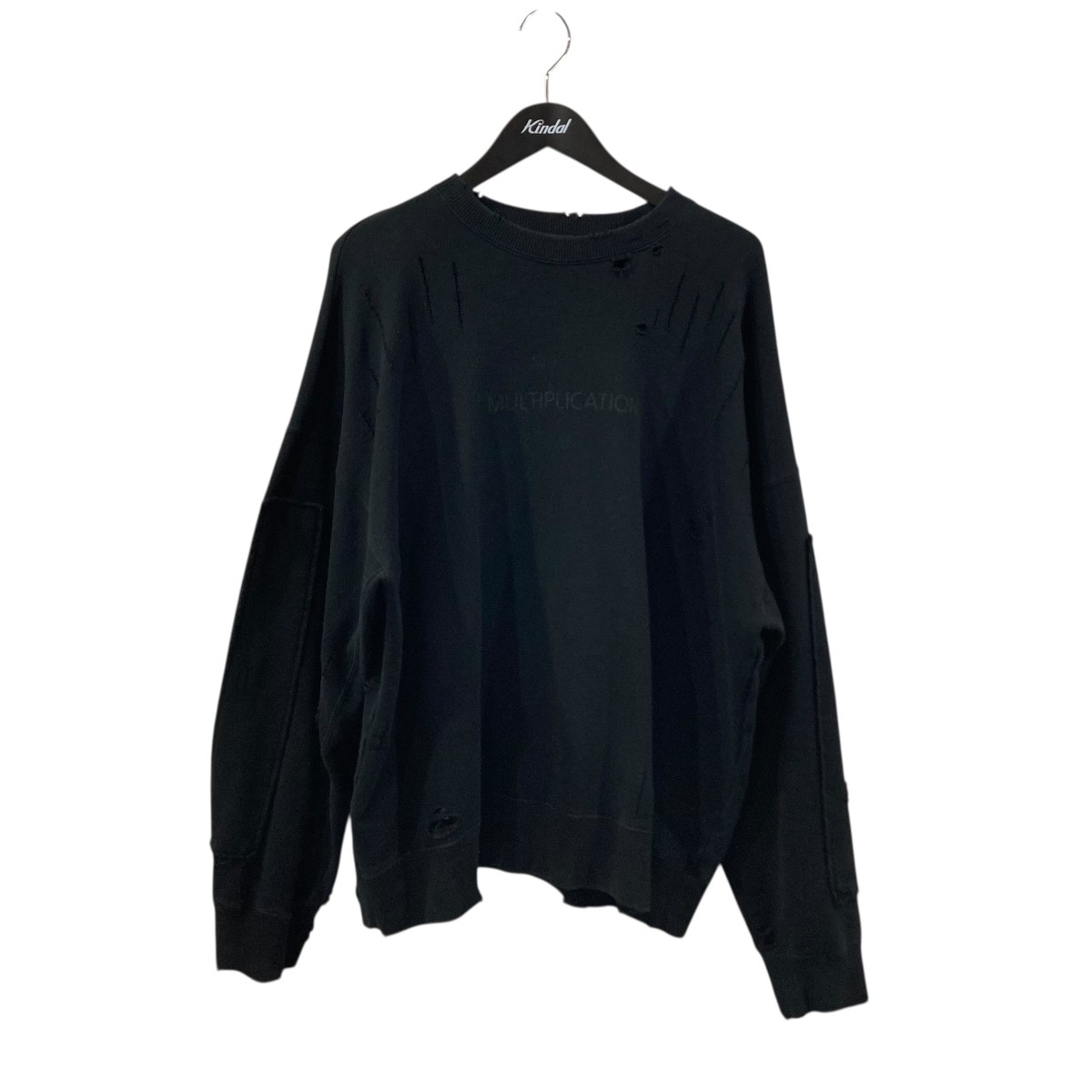 【中古】\u003cBR\u003estein\u003cBR\u003eOVERSIZED REBUILD SWEAT LS スウェットプルオーバー ST．838 黒いこと 大きさ：M\u003cBR\u003e【必要経費思いかえす】