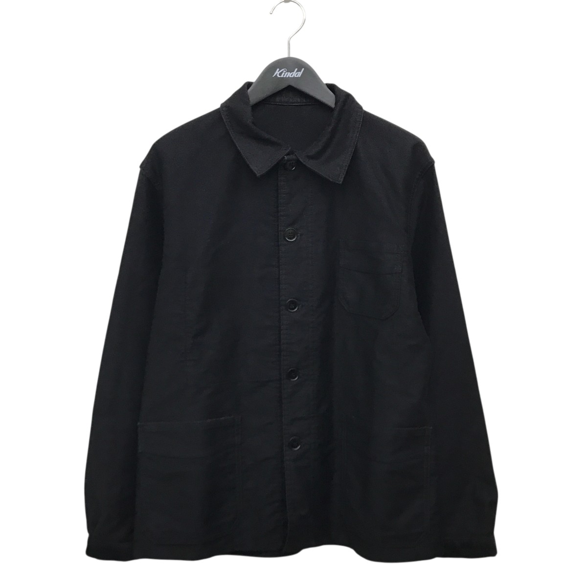 【中古】VINTAGE LE MONT ST MICHEL 50s ブラックモールスキンジャケット 黒いこと 【090126】（ヴィンテージ）