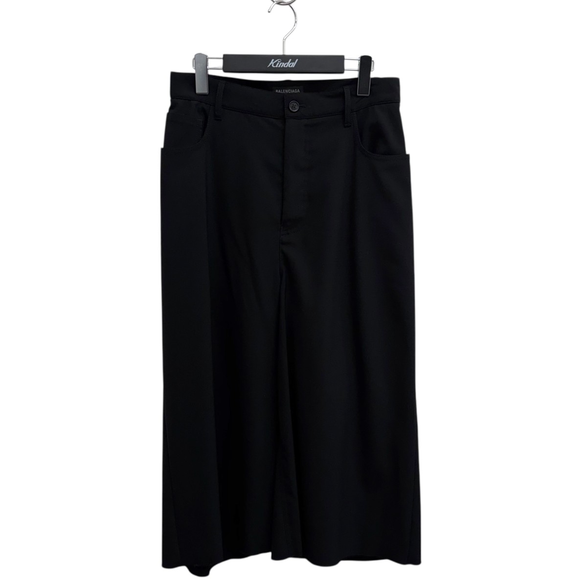 【中古】BALENCIAGAワイドパンツ 725514 ブラック サイズ：34【価格見直し】｜ブランド古着のカインドオル