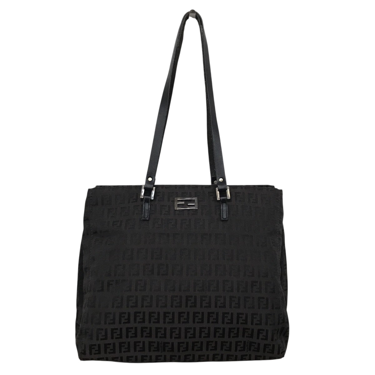 【中古】 FENDI ズッキーノ トートバッグ ブラウン 【100126】(フェンディ)