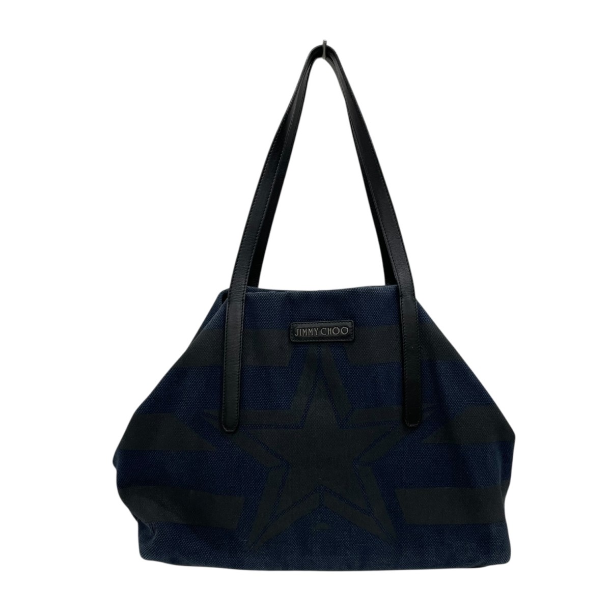 【中古】\u003cBR\u003eJIMMY CHOO\u003cBR\u003eトートバッグ 米国海軍\u003cBR\u003e【必要経費思いかえす】