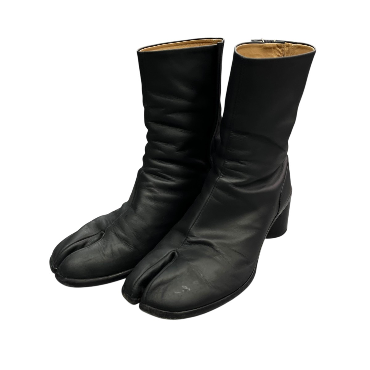 【中古】\u003cBR\u003eMaison Margiela\u003cBR\u003e足袋ブーツ S57WU0132 黒いこと 大きさ：41\u003cBR\u003e【必要経費思いかえす】