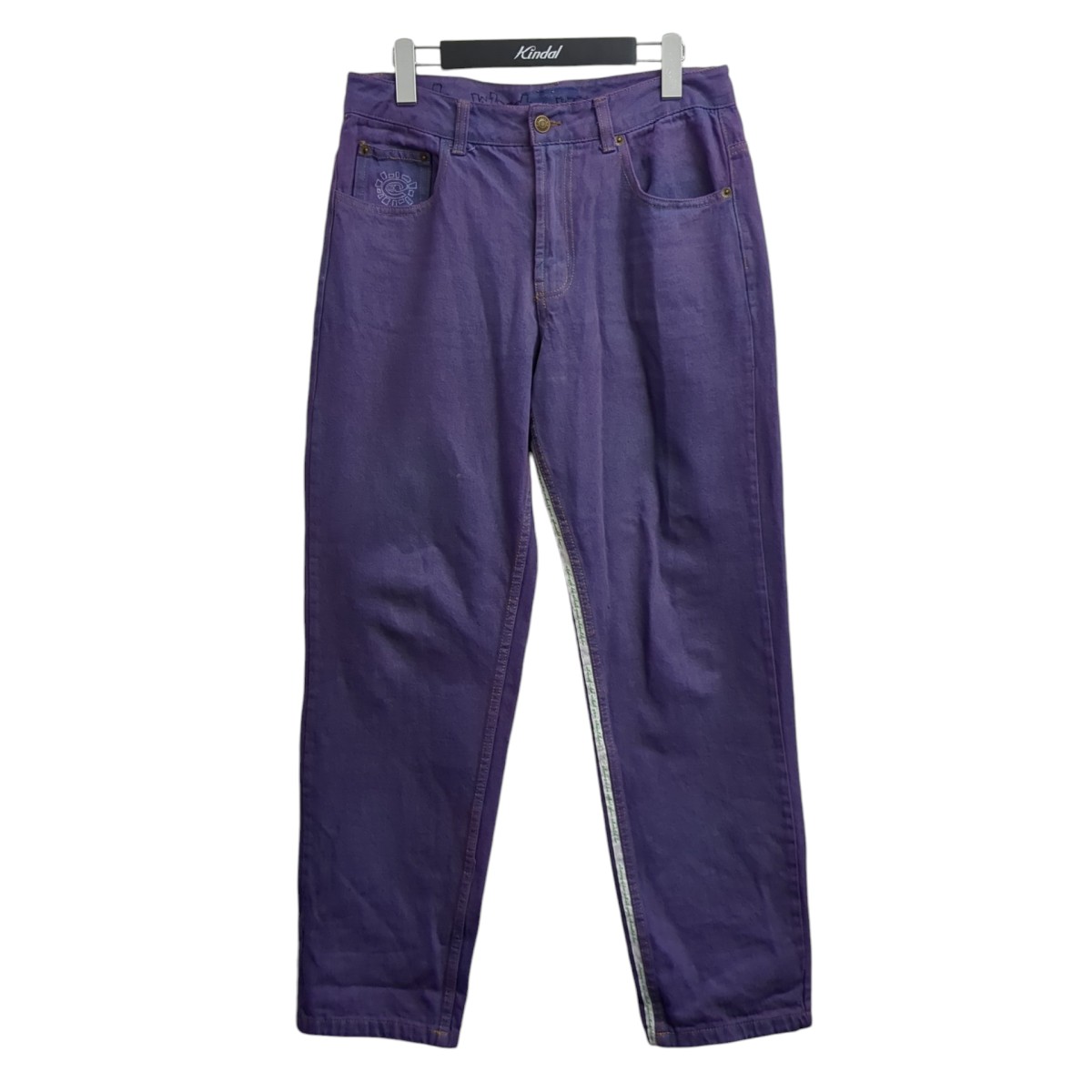 【中古】ALWAYS　デニムパンツ パープル サイズ：32 【110126】（オールウェイズ）｜ブランド古着のカインドオル