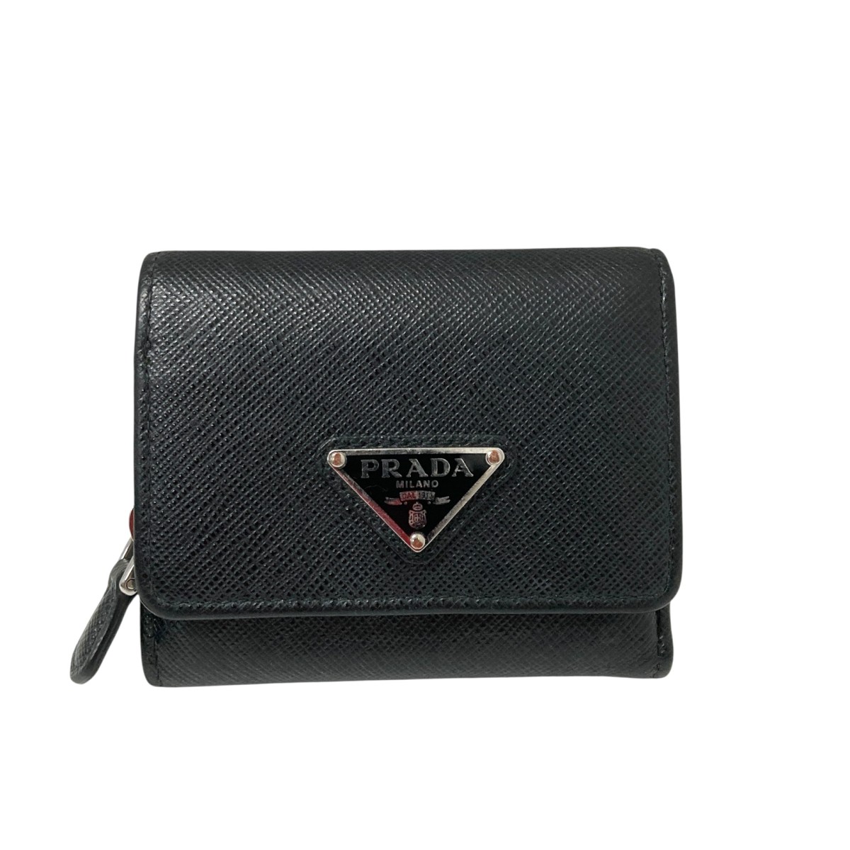 楽天市場】【財布】PRADA プラダ ナイロン 3つ折財布 ナイロン レザー