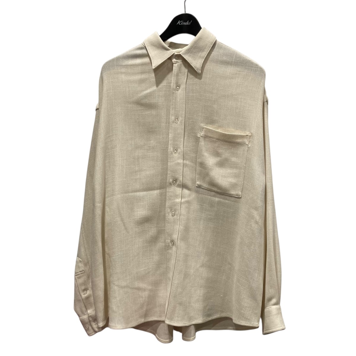 【中古】 ROTOL 25SS BASIC SHIRT ベーシックシャツ ナチュラル サイズ：2 【価格見直し】