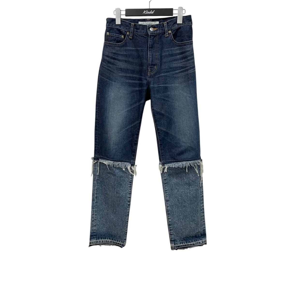 【中古】\u003cBR\u003eJOHN LAWRENCE SULLIVAN\u003cBR\u003eWASHED DENIM LAYERED ジーンズズボン下 2C024-0320-50 インディゴ 大きさ：M\u003cBR\u003e【必要経費思いかえす】
