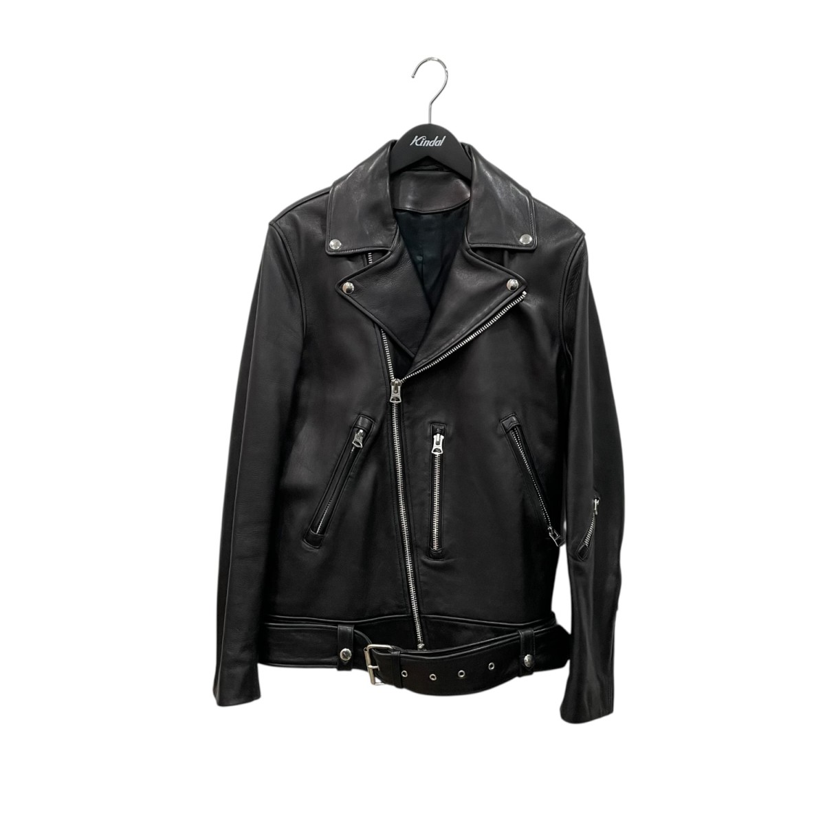 Acne Studios ブラックレザー ダブルライダースジャケット 34 楽天市場】【中古】ACNE STUDIOSMOCK レザー ダブル ライダース