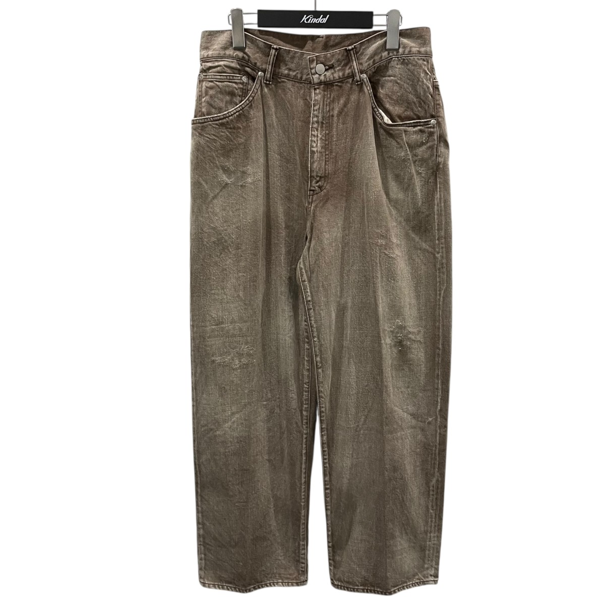 楽天市場】【中古】ANCELLM 25SS 「AGING STRAIGHT 5P DENIM PANTS 