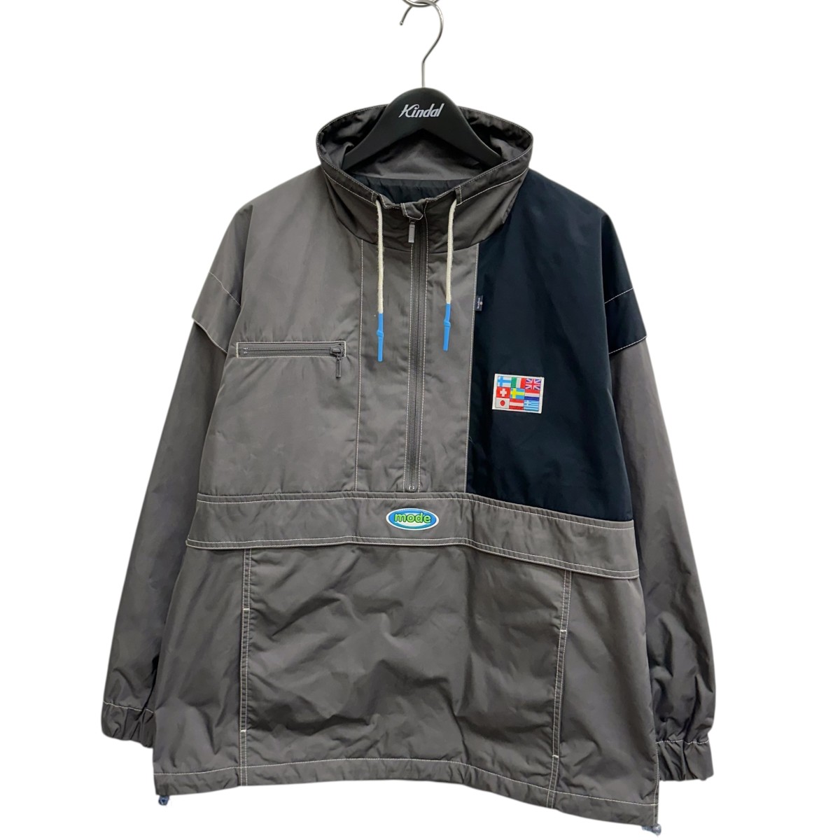 【中古】kudosジップジャケット KJ19XX09 グレー サイズ：2【価格見直し】｜ブランド古着のカインドオル
