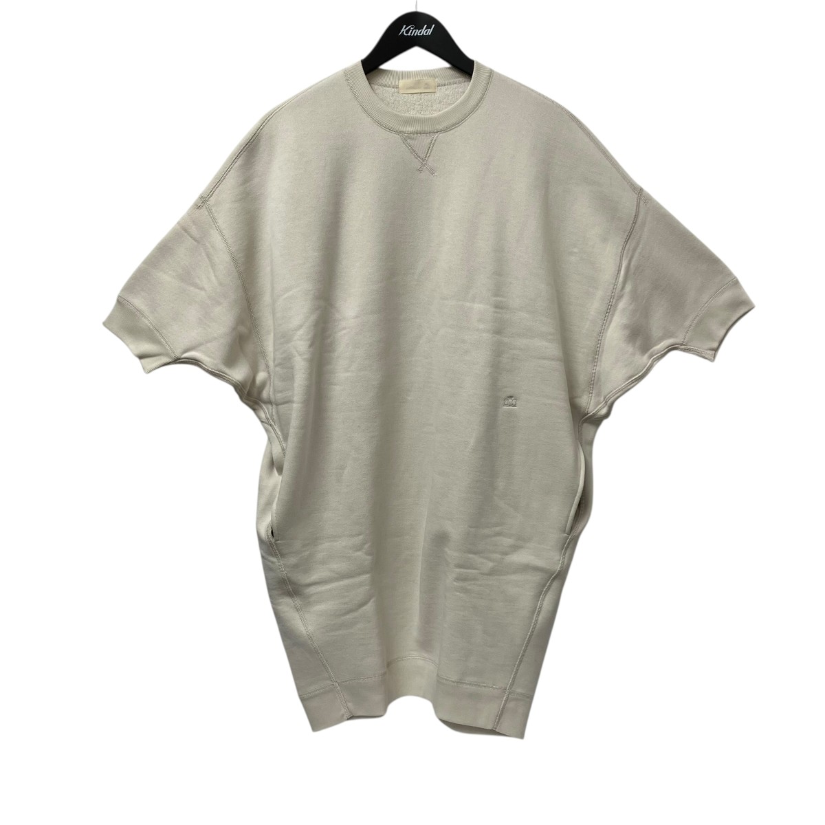 【中古】 Drawer　 コットンツリ裏毛ショートスリーブプルオーバー 6512-299-0584 ベージュ サイズ：1 【120126】（ドゥロワー）