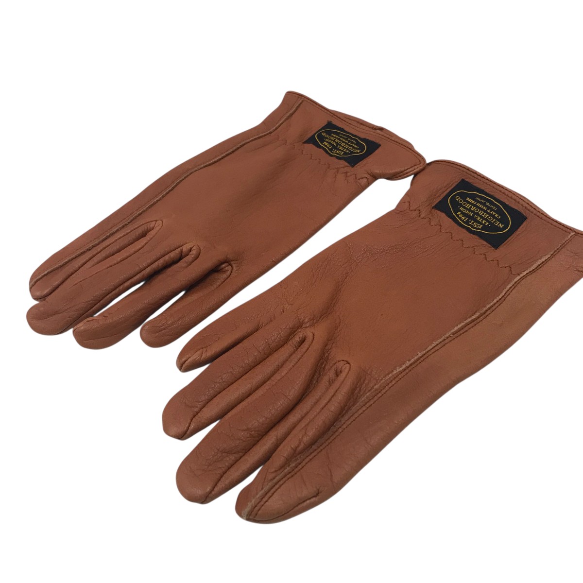 【中古】 NEIGHBORHOOD　 レザーグローブ オレンジ サイズ：L 【120126】（ネイバーフッド） 12,698円