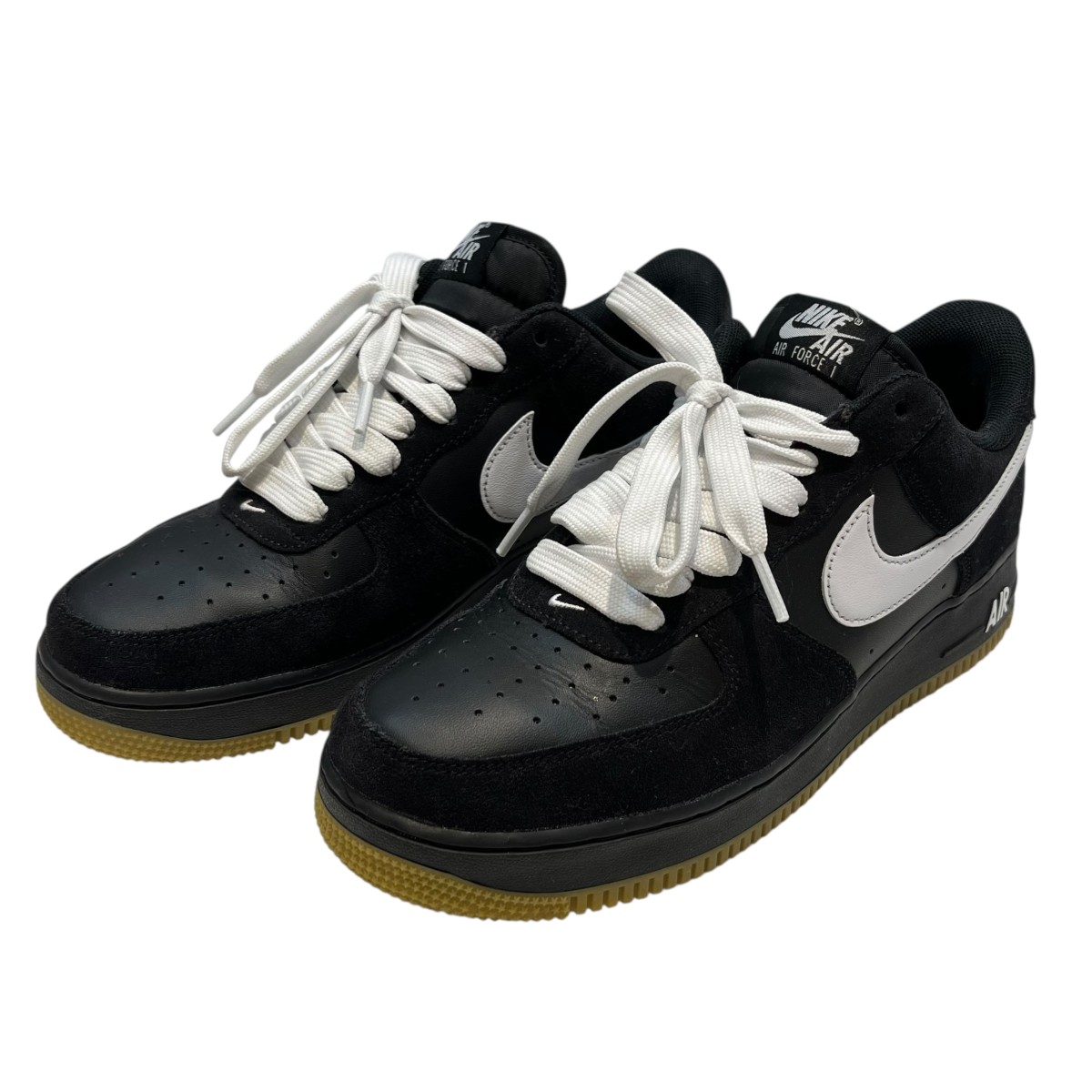 【中古】NIKE Air Force 1 ’07 LV8 スニーカー IB6388-001 黒いこと 大きさ：27 【110126】（ナイキ）