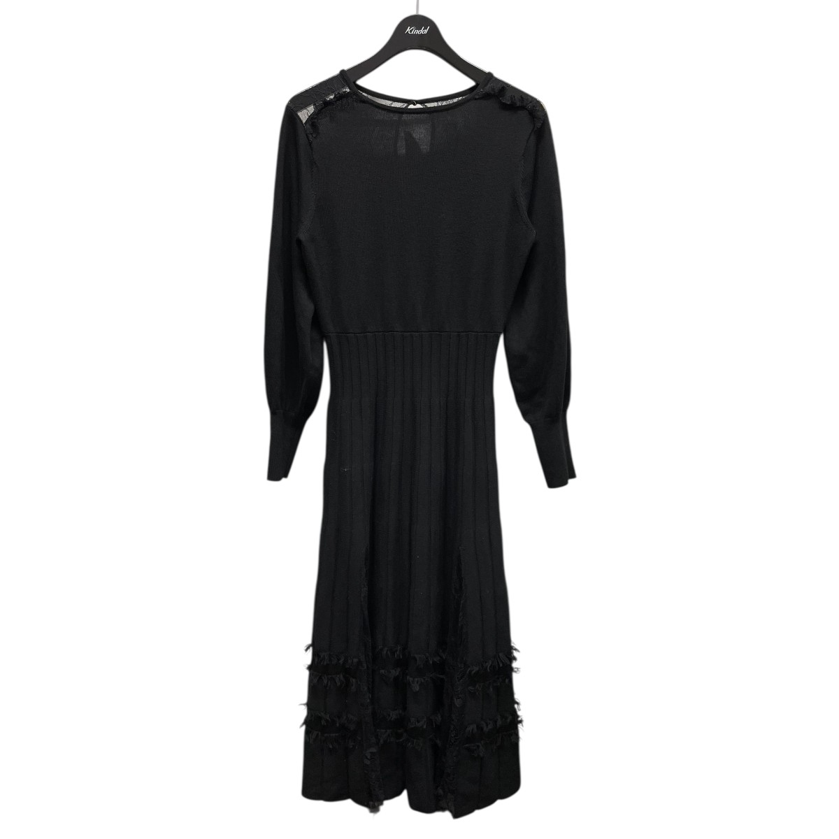 【中古】 Her lip to　 レース切替ニットワンピース HER1912105 ブラック サイズ：M 【080426】（ハーリップトゥ） 7,284円