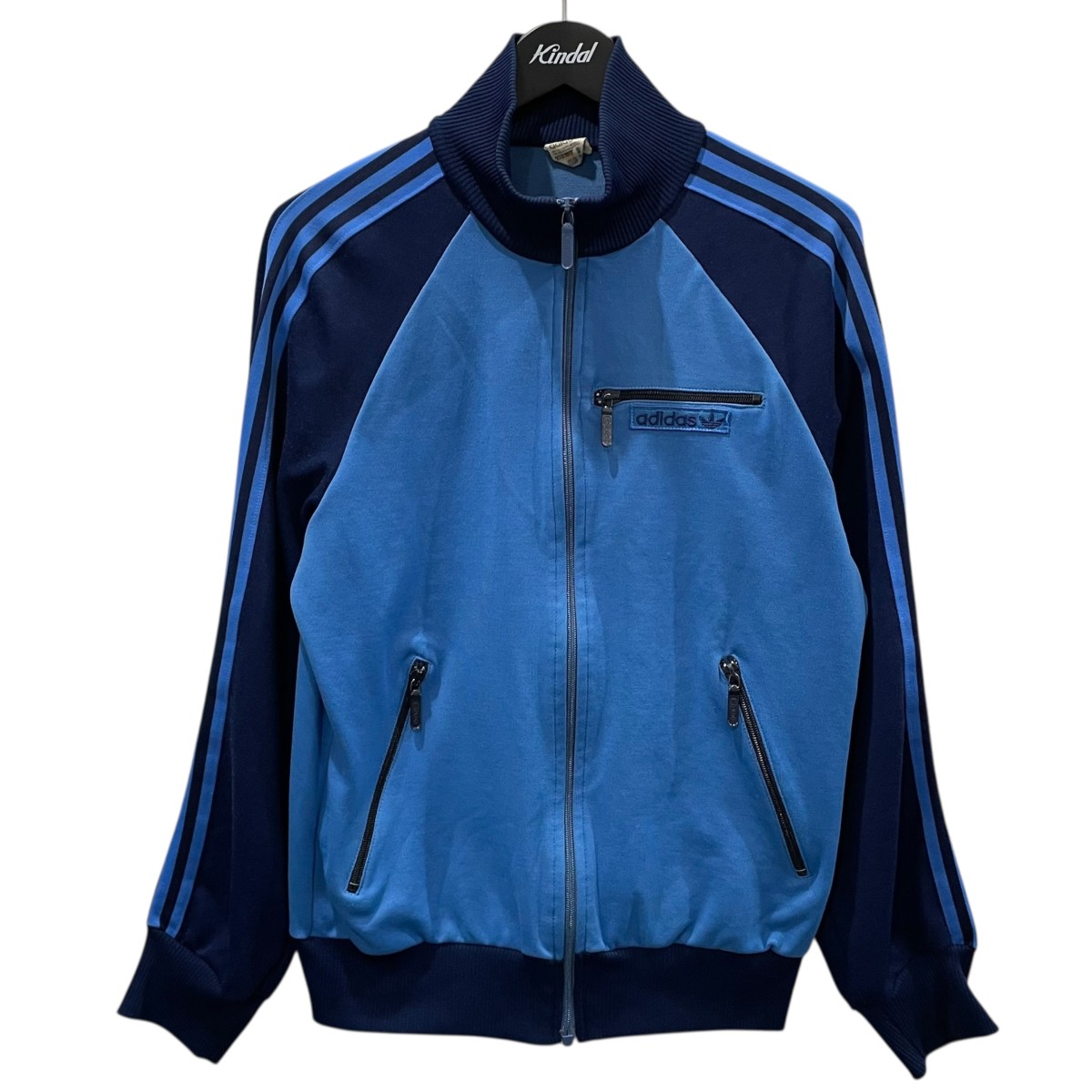 楽天市場】80年代 adidas アディダス トラック ジャケット ブルゾン 銀