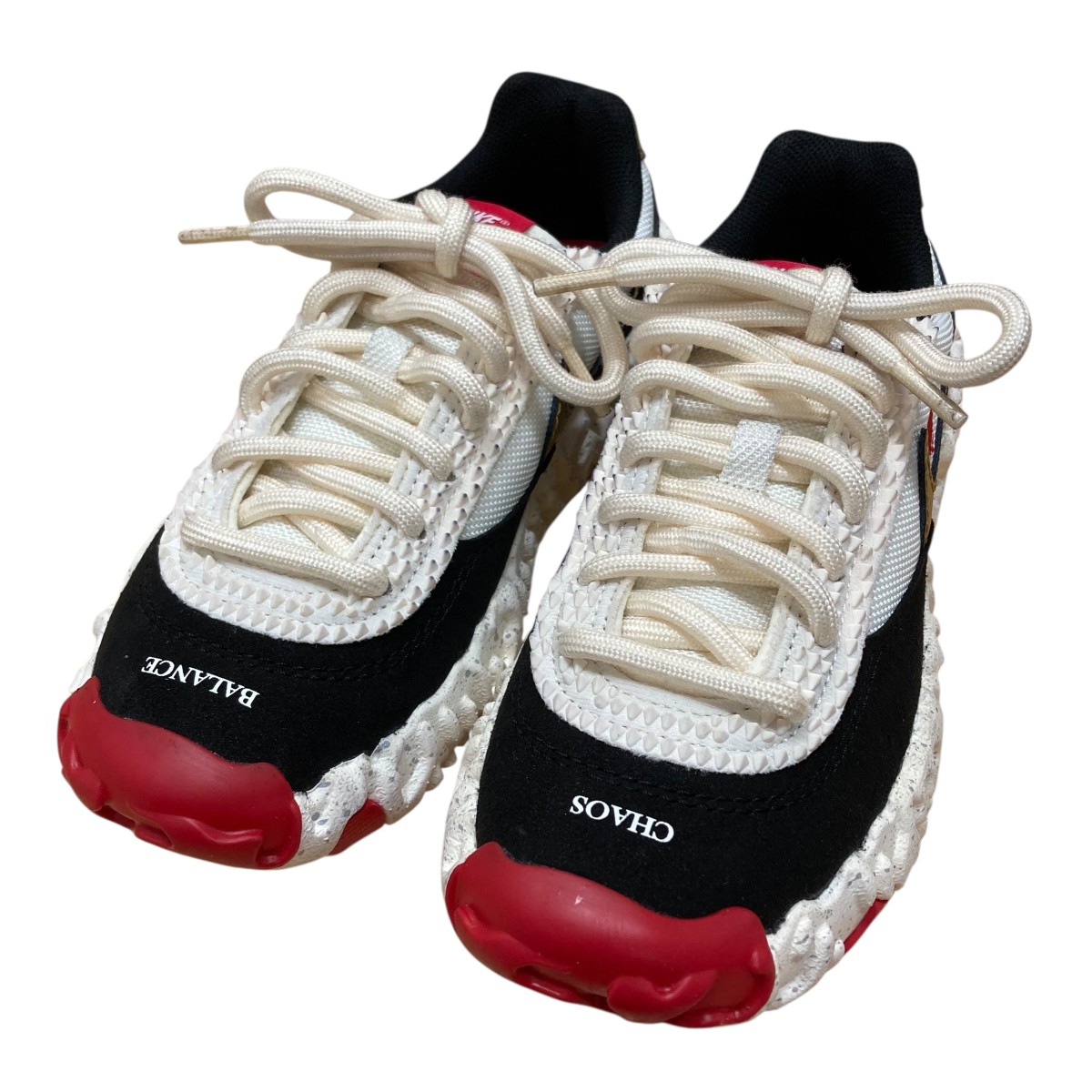 【中古】<br>NIKE×UNDERCOVER<br>ローカットスニーカー ブラック×アイボリー サイズ：23.0cm<br>【価格見直し】