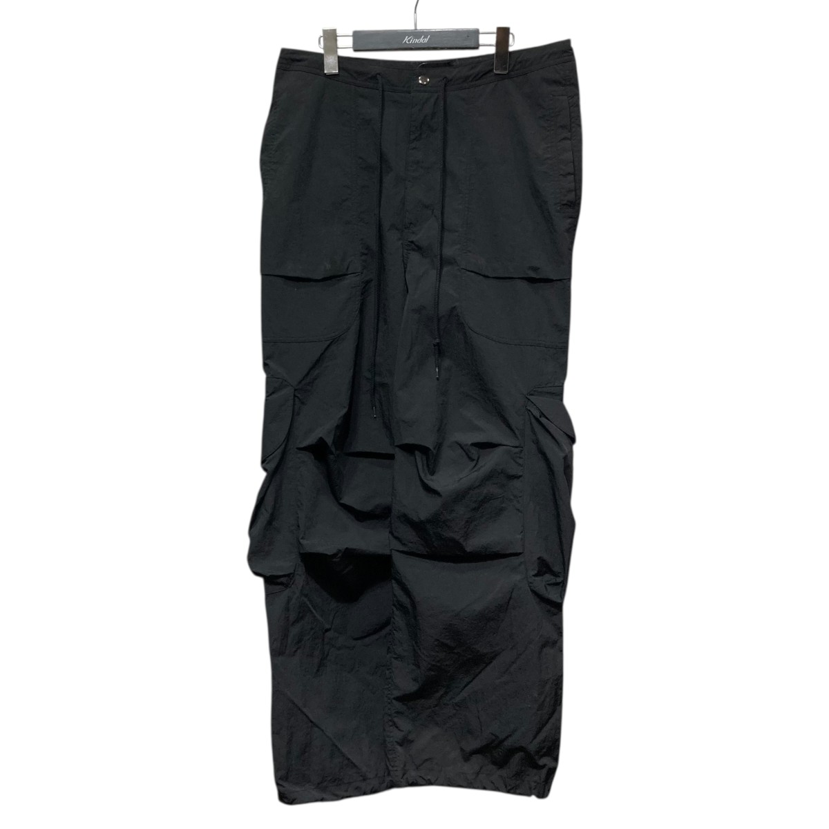 【中古】\u003cBR\u003eENTIRE STUDIOS\u003cBR\u003eナイロンカーゴパンツ ES2395 P0047 黒いこと 大きさ：S\u003cBR\u003e【通貨価値思いなおす】