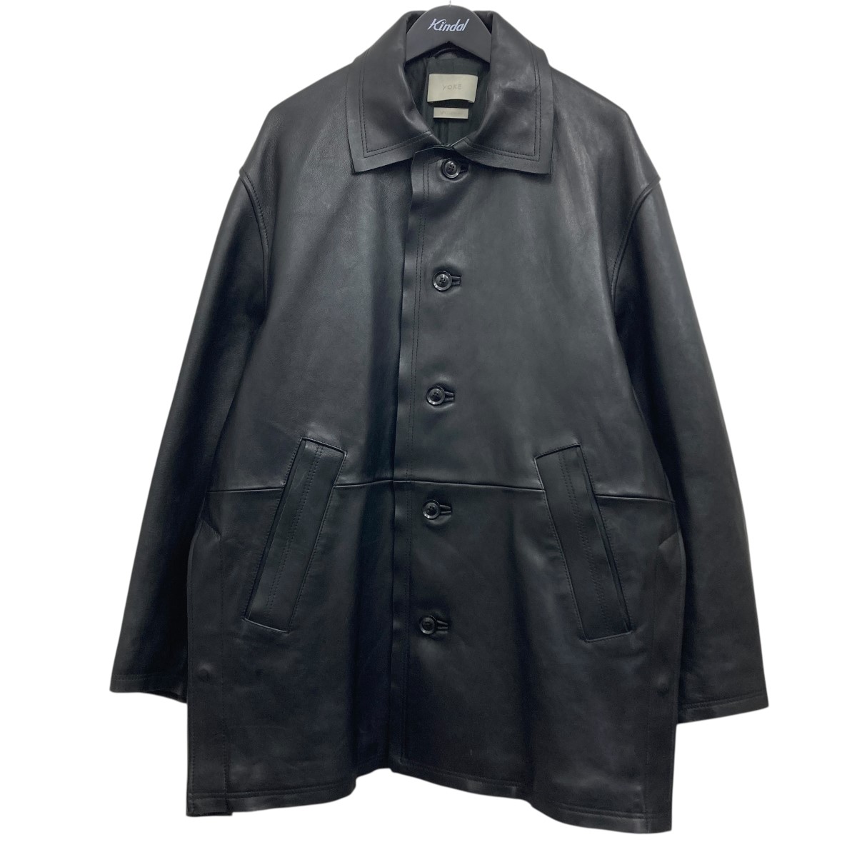 楽天市場】ヨーク・YOKE 22AW COTTON YAK STAND COLLAR COAT 状態SS